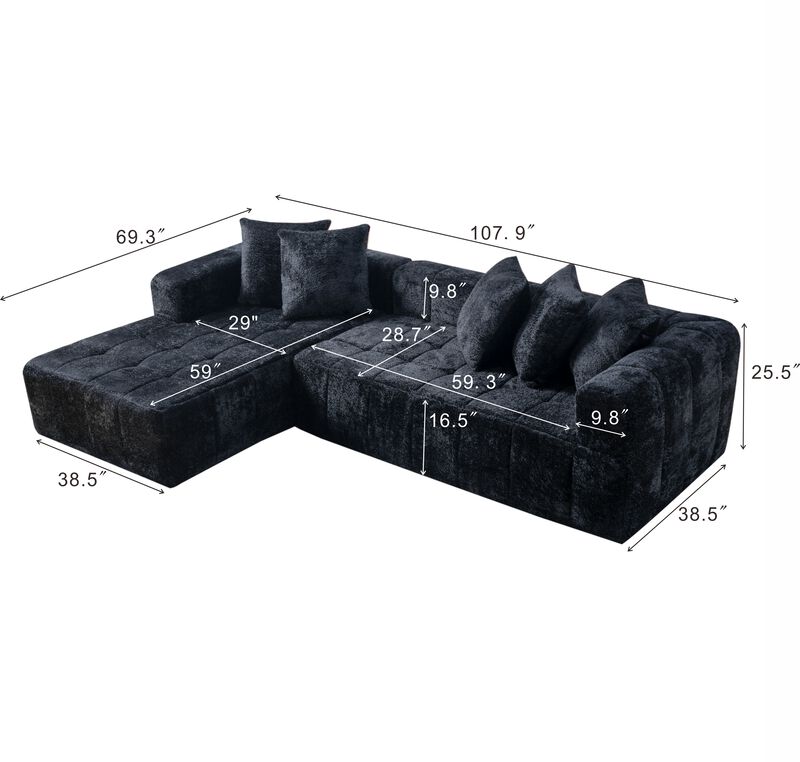 Vescis Cloud Modular Sectional Sofa image number 8
