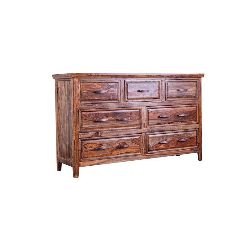Porter Designs Sonora Solid Sheesham Wood Dresser, Brown image number 3