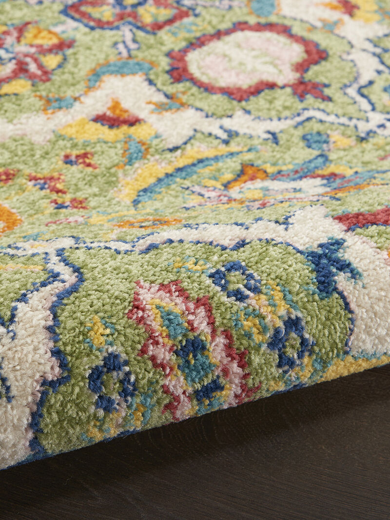 Allur ALR03 Sage/Ivory 4' x Round Rug