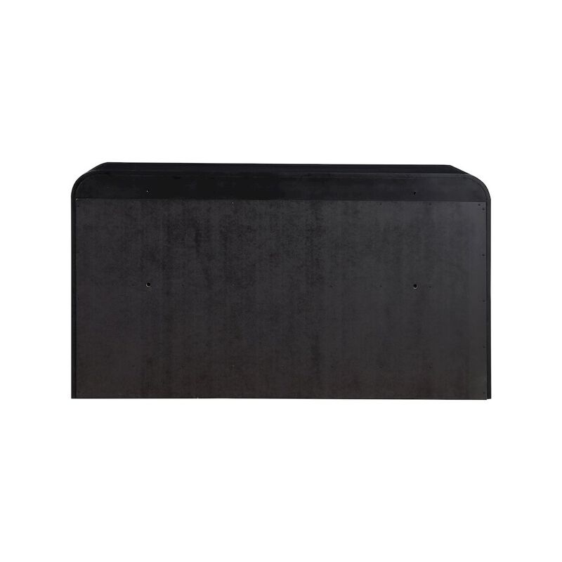 Meridian Furniture Fluted Black Dresser