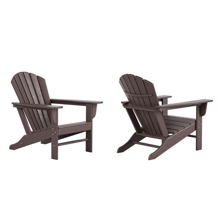 WestinTrends Outdoor Patio Adirondack Chair (Set of 2)
