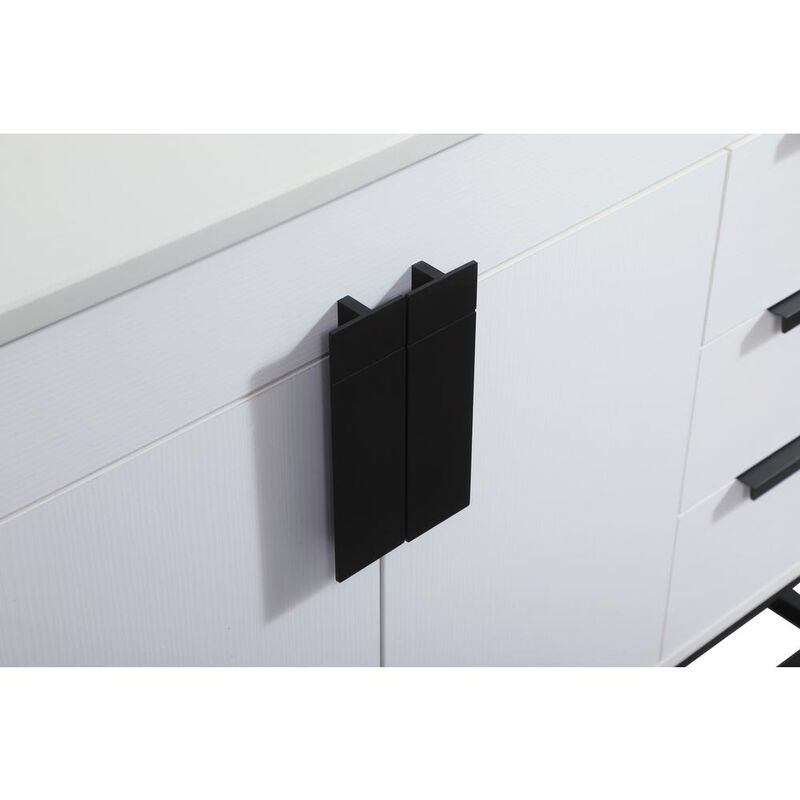 Elegant Kitchen and Bath 36 inch Single bathroom vanity in white