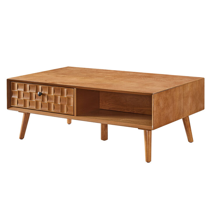 Jaxzak Mid‑Century Farmhouse Coffee Table