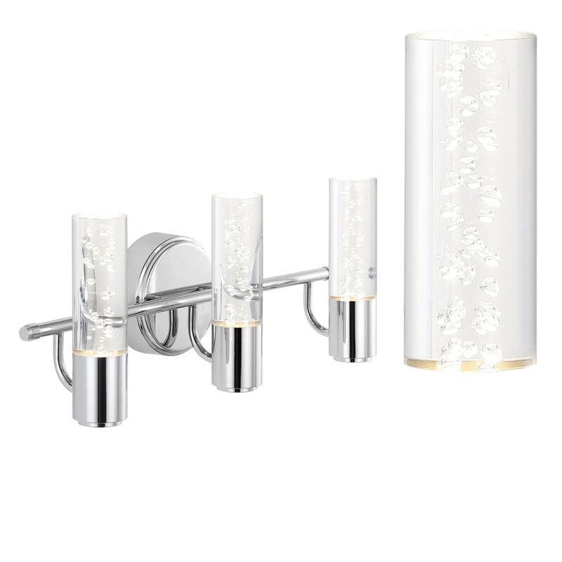 Bolha Minimalist Modern Bubble Acrylic/Iron Integrated LED Vanity Light