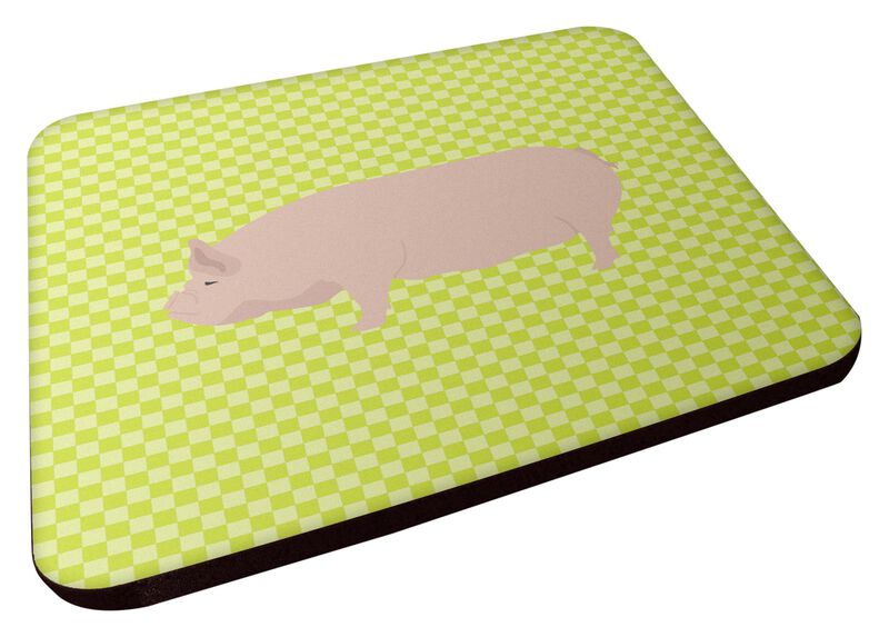 Caroline's Treasures Welsh Pig Green Decorative coasters, 3.5, Multicolor