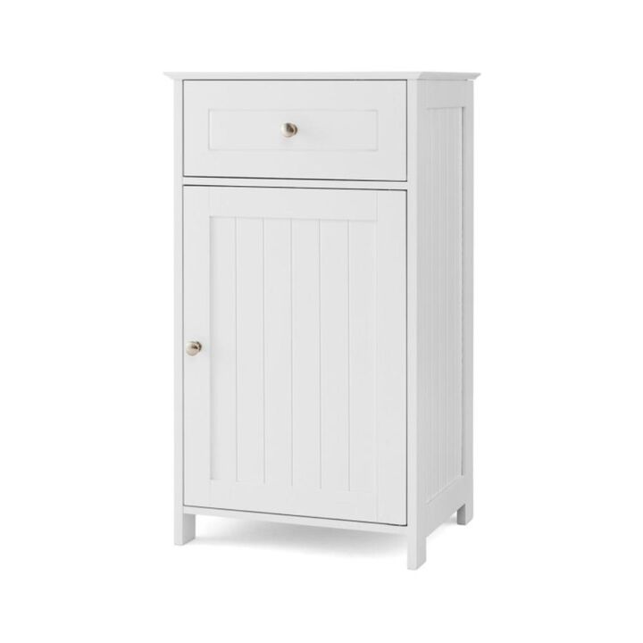 Hivvago Single Door Bathroom Cabinet with Adjustable Shelf and Drawer