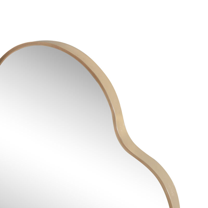 Alora Top Arch Metal Framed Wall Mounted Mirror image number 5