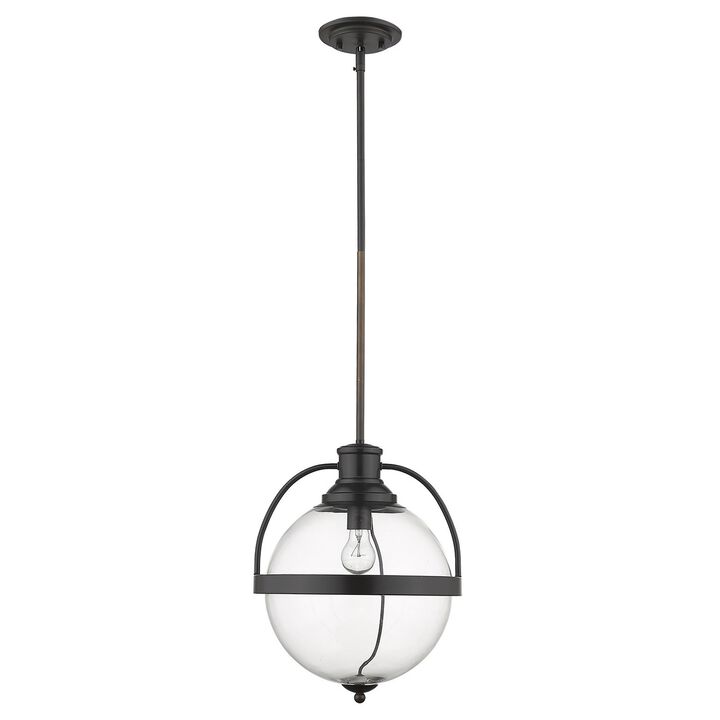 Hivvago Kassian 1-Light Oil-Rubbed Bronze Pendant