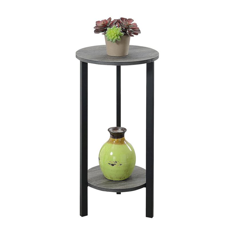 Convenience Concepts Graystone 31 inch 2 Tier Plant Stand