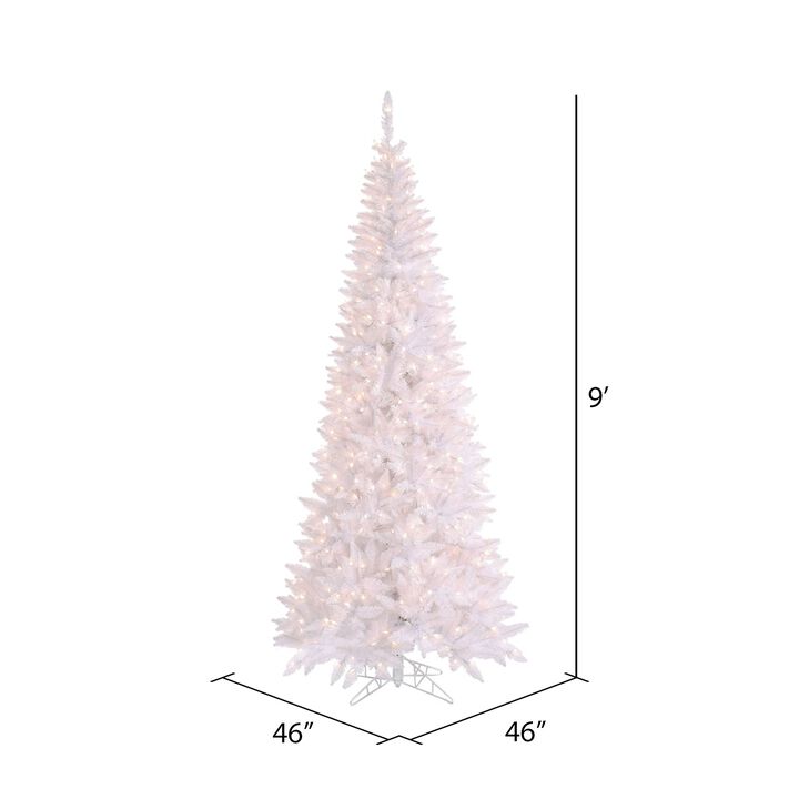 Vickerman White Slim DL LED mWt -