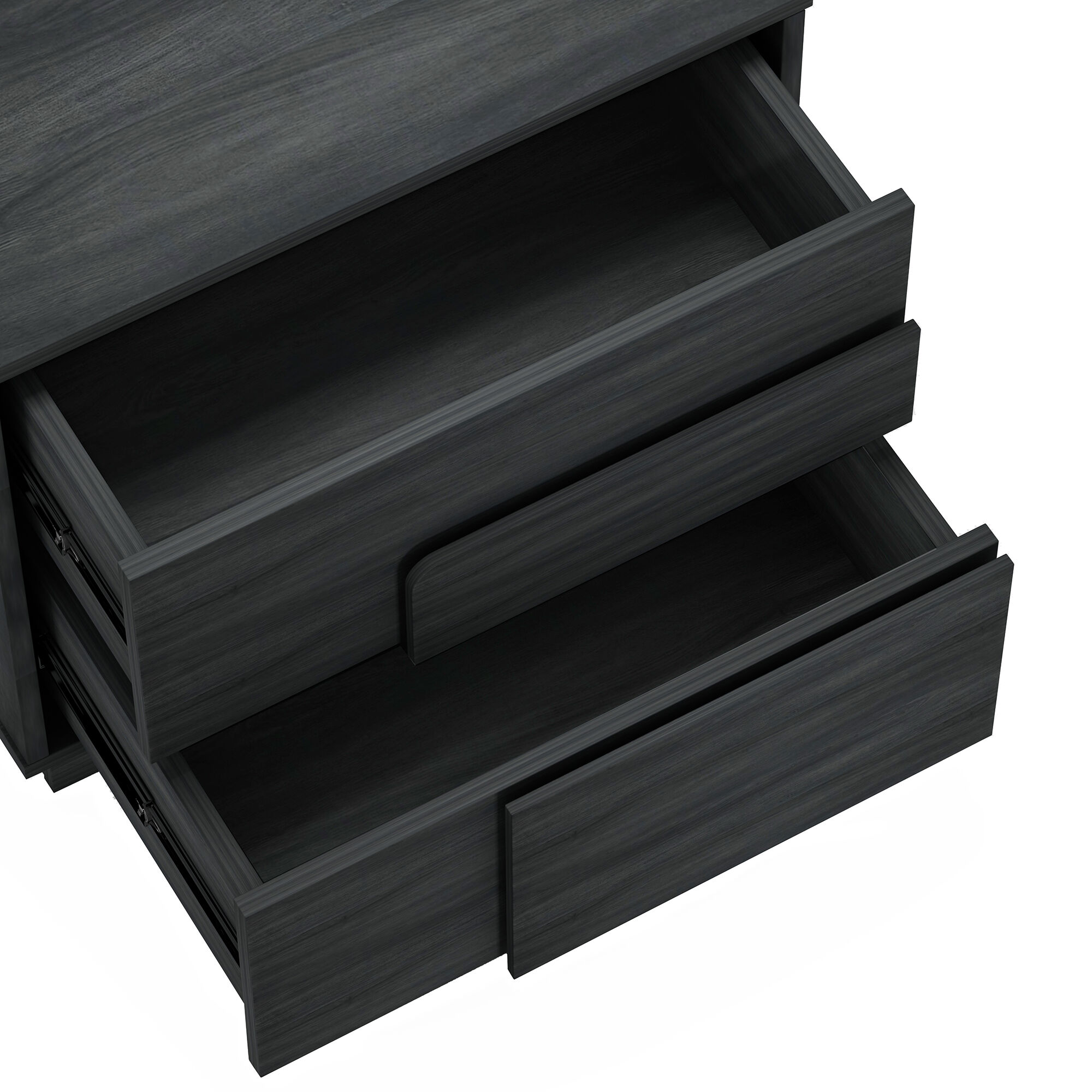 Horizon Dark Gray Nightstands (Set of 2) | Mathis Home