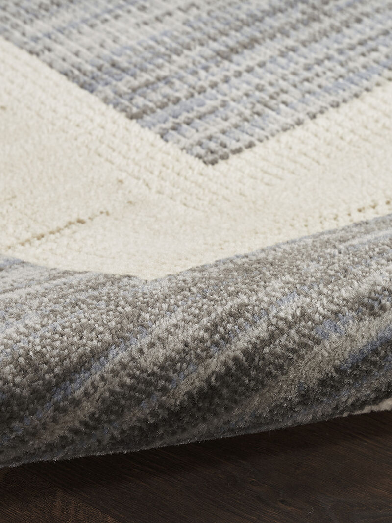 Serenity Home SRH07 Gray/Ivory 2'2" x 7'6" Rug