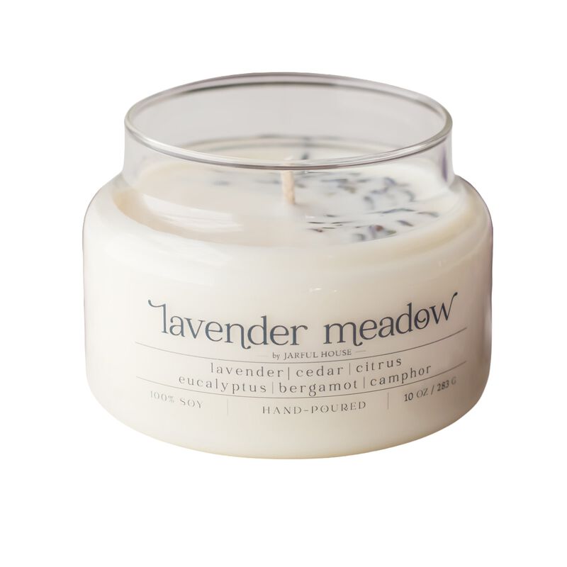 Lavender Meadows Soy Candle – 10 oz