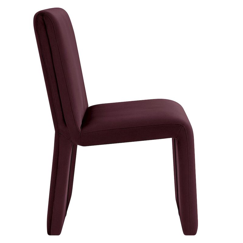 Emory Upholstered Performance Velvet Dining Side Chair image number 3