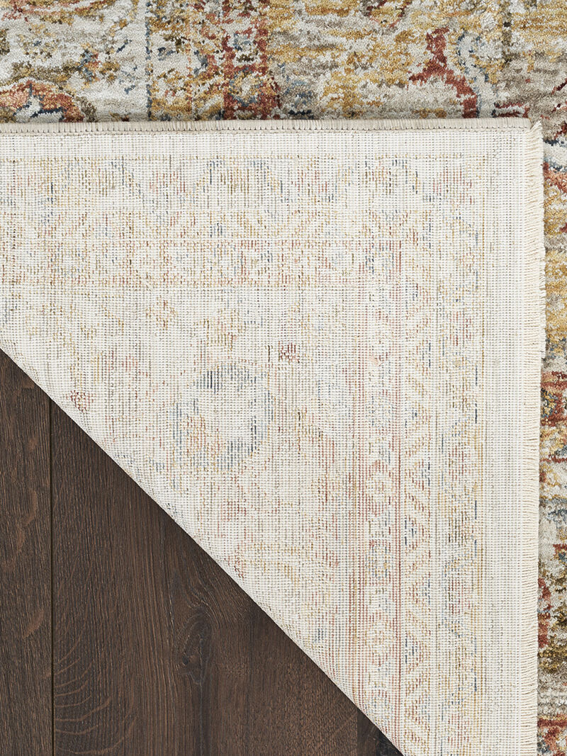Sahar SHR06 Ivory/Rust 2'3" x 10'2" Rug image number 1