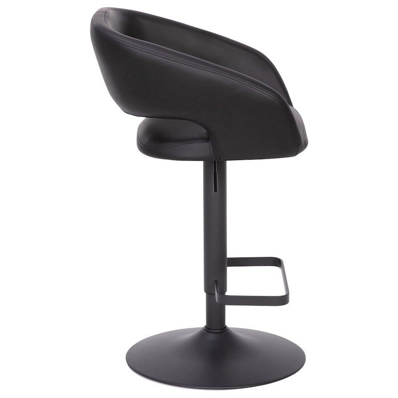 Flash Furniture Contemporary Adjustable Swivel Bar Stool image number 4