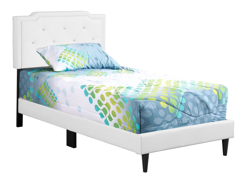 Deb Jewel Tufted Twin Panel Bed