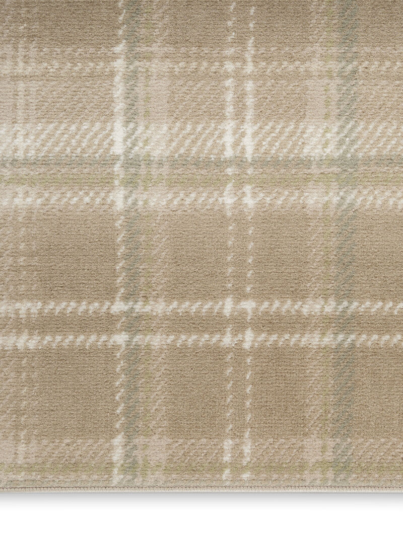 Grafix GRF03 Taupe 5'3" x 7'3" Rug image number 6