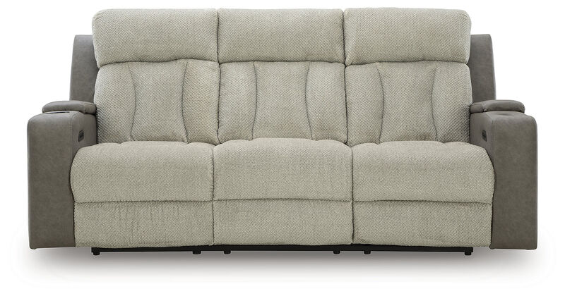 Stately Check Power Reclining Sofa image number 3