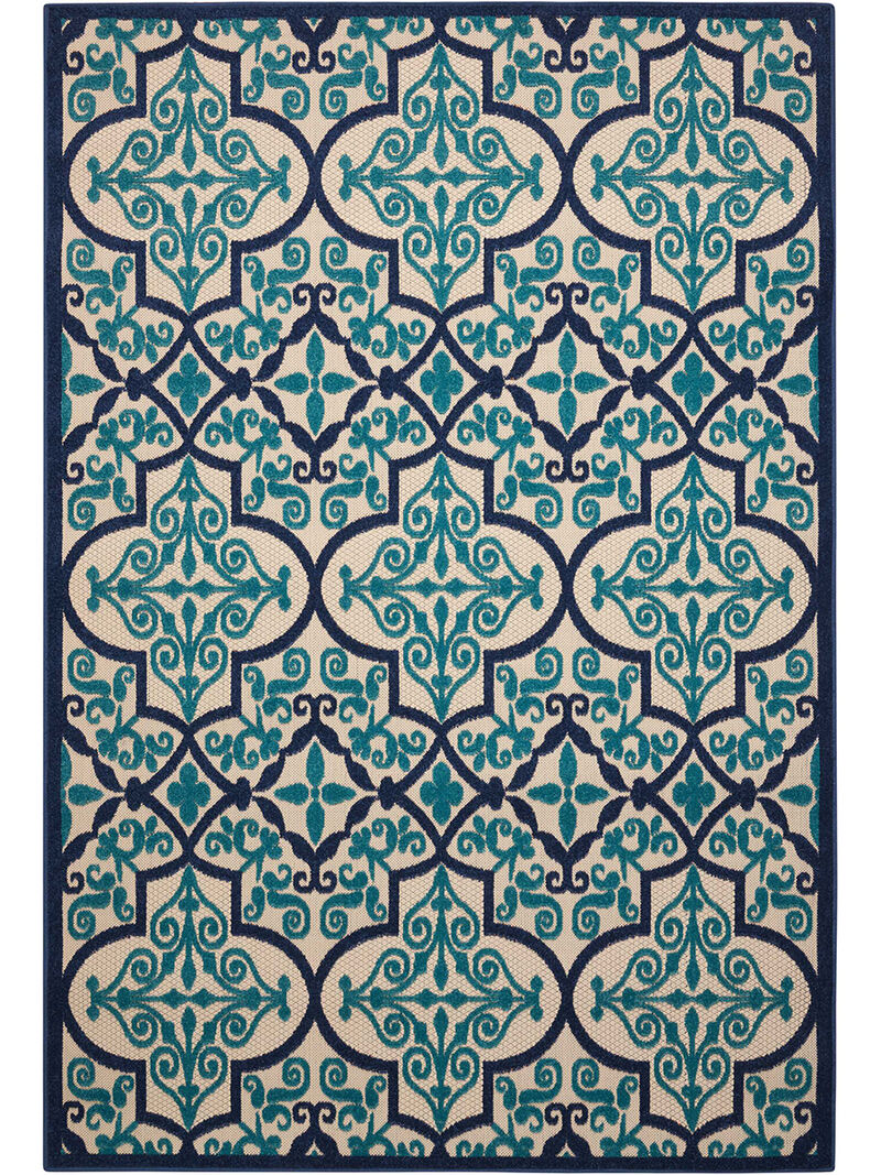 Aloha ALH14 Navy 3'6" x 5'6" Rug