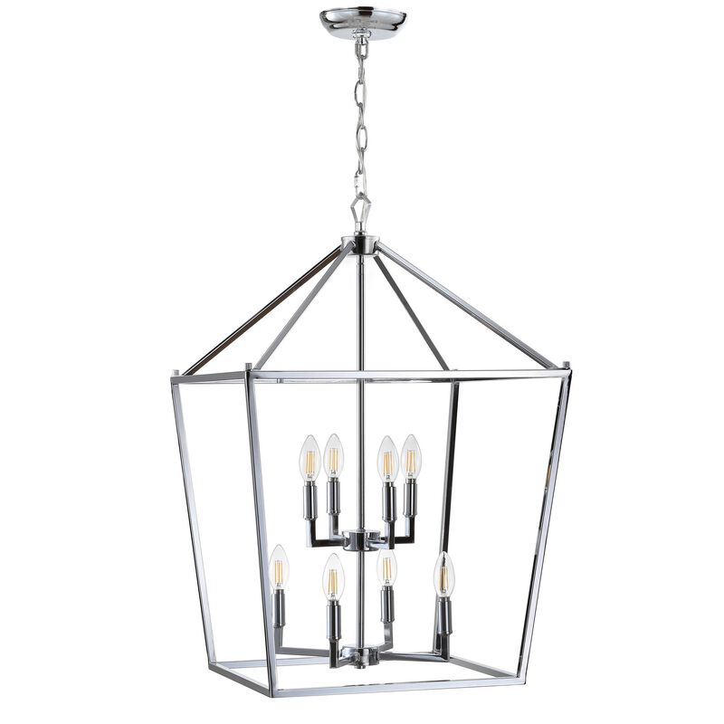 PagodaBulb Lantern Metal LED Pendant