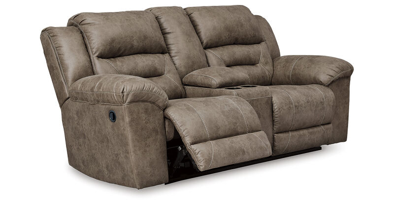 Stoneland Reclining Loveseat W/Console