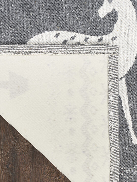 Tybee TYB12 Gray/Ivory 2' x 3' Rug