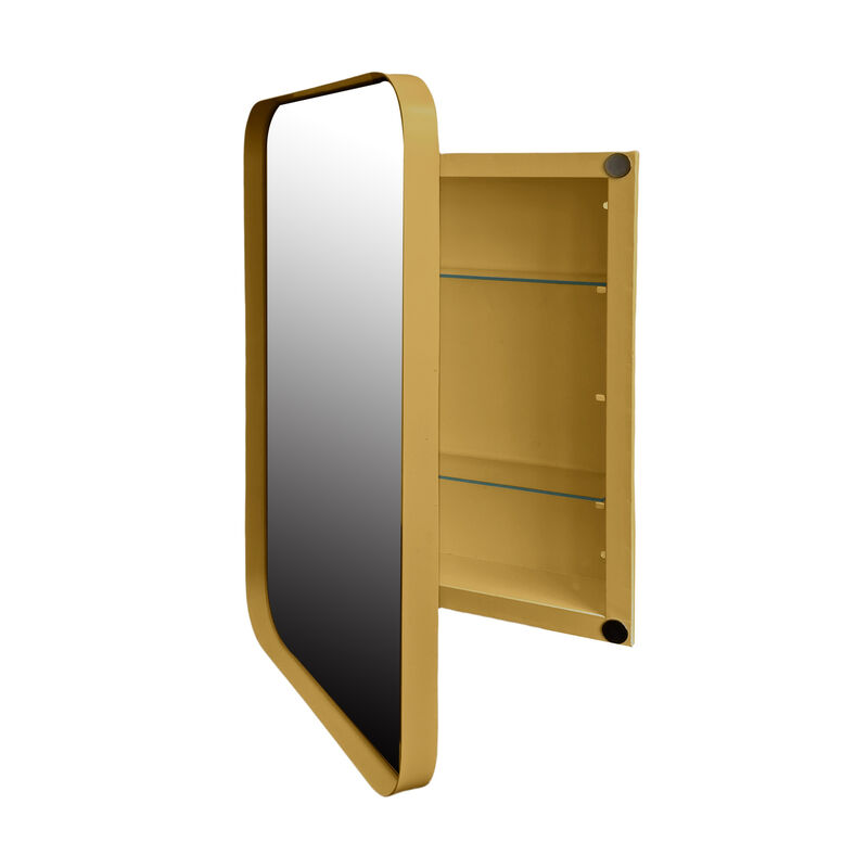 ELEMENT ACE Recessed Medicine Cabinet with Adjustable Shelves and Mirror image number 0