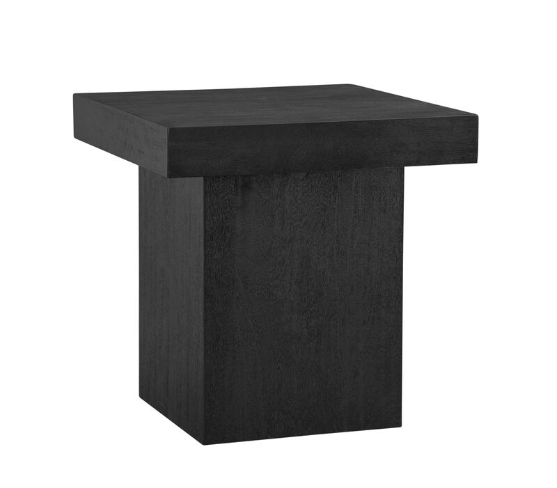 Padula Black Large End Table