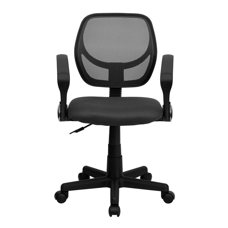 Neri Low Back   Mesh Swivel Task Office Chair with Arms image number 7