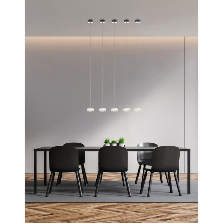 Milan LED Mini Pendant With Chrome Finish