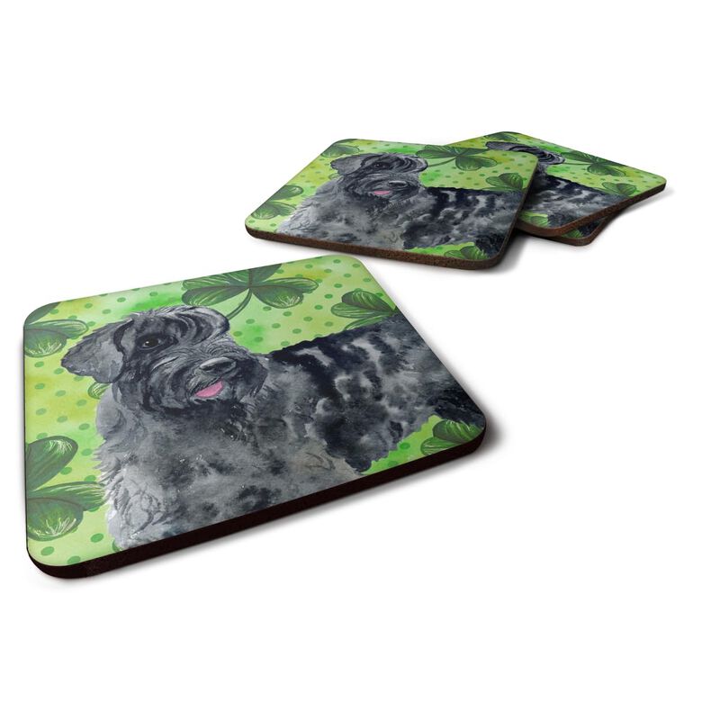 Caroline's Treasures Giant Schnauzer St Patrick's Decorative coasters, Multicolor