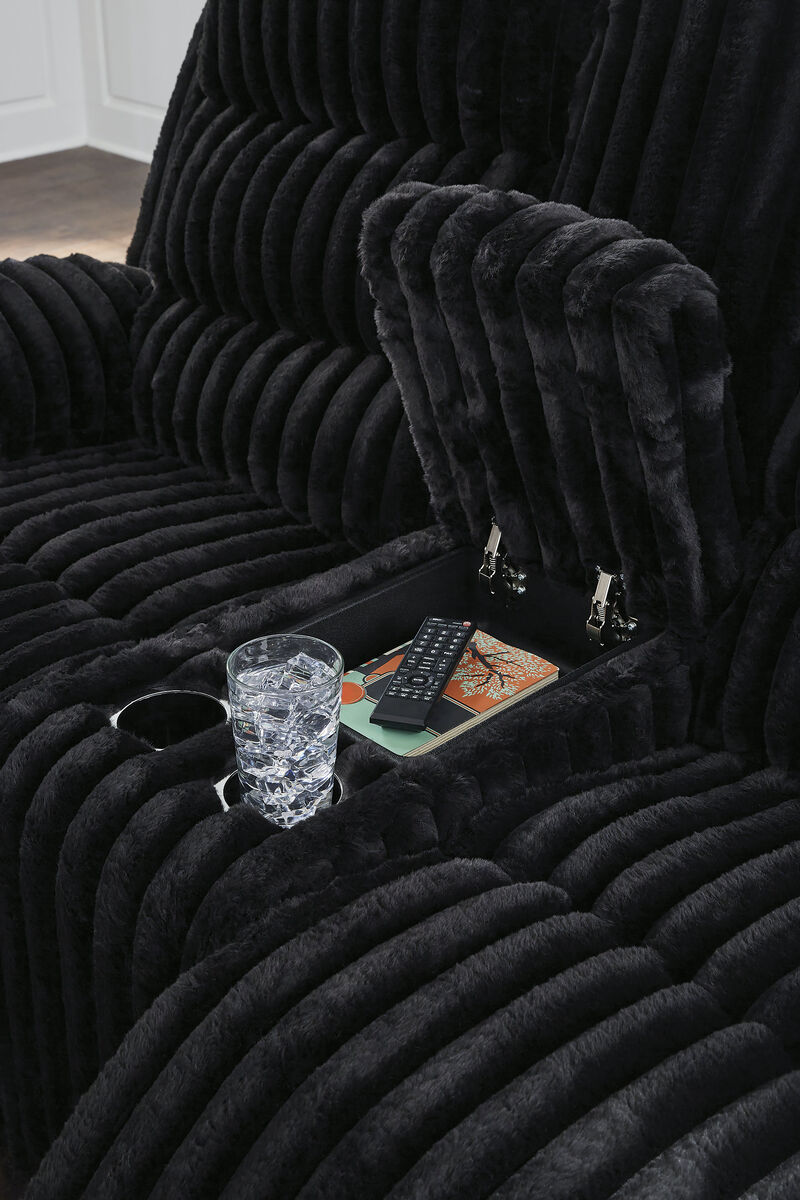 Technique Power Reclining Loveseat with Console image number 2