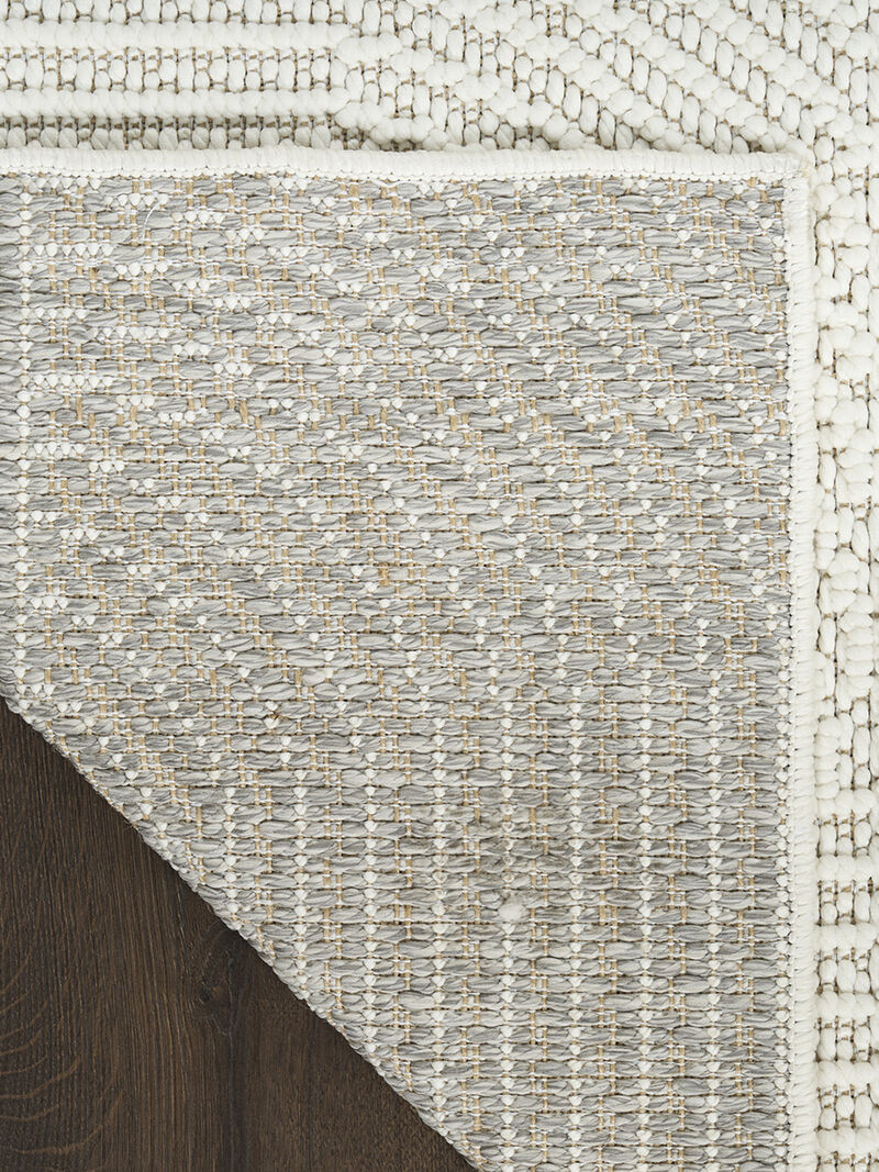 Natural Texture NTX02 Ivory 5'3" x 7' Rug