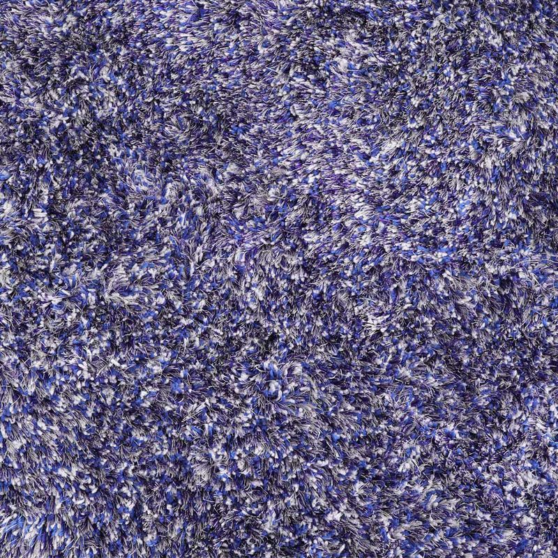 RUGSOTIC CARPETS HAND TUFTED SHAG POLYESTER ECO-FRIENDLY AREA RUGS  - Round, Size, Solid Plain Design, High Pile Thick Handmade Anti Skid Area Rugs for Living Room, Bed Room K00111 image number 3