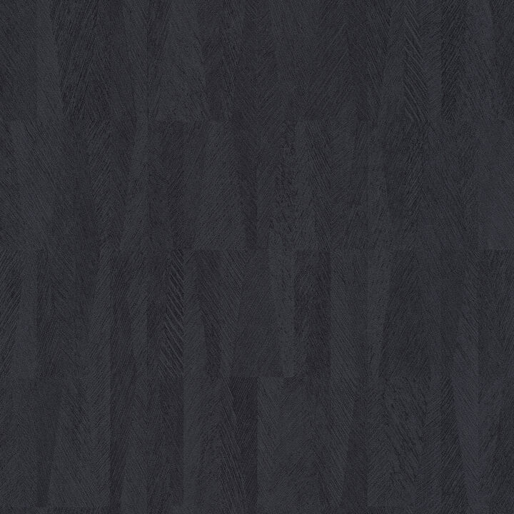 Sutton Charcoal Textured Geometric Wallpaper