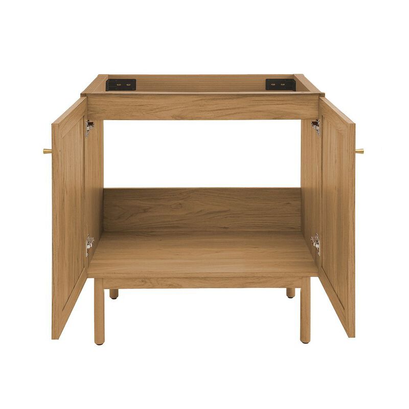 Classe 30" Bathroom Vanity in Oak-Cabinet Only image number 2