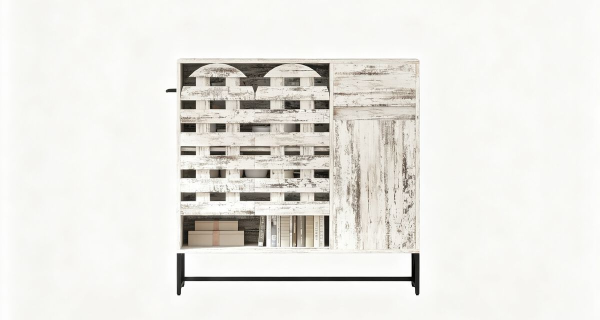 Jilnop rustic storage cabinet