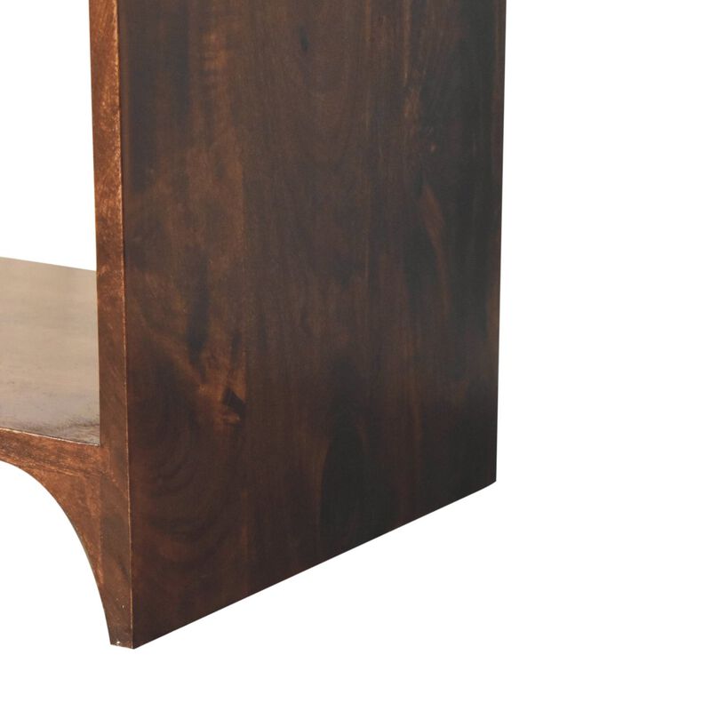 Artisan Furniture Solid Wood California Walnut Newton Bedside image number 7
