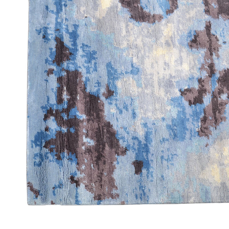 Rugsotic Carpets Hand Knotted Silk Size Area Rug Abstract Size NS0804 image number 2