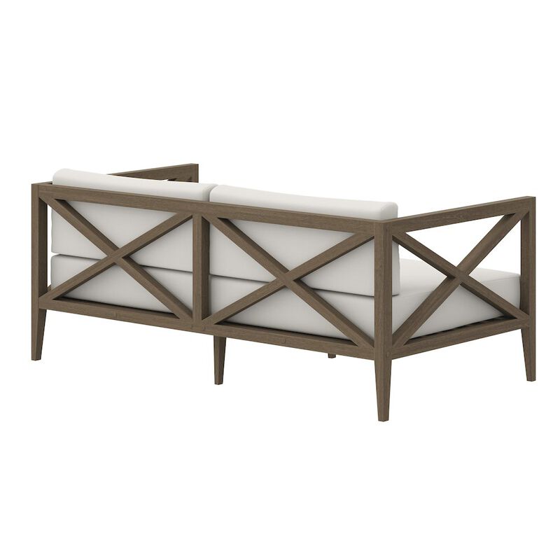 Modway Northlake Outdoor Patio Teak Loveseat