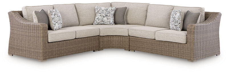 Revare Beach 3-Piece Outdoor Sectional image number 0