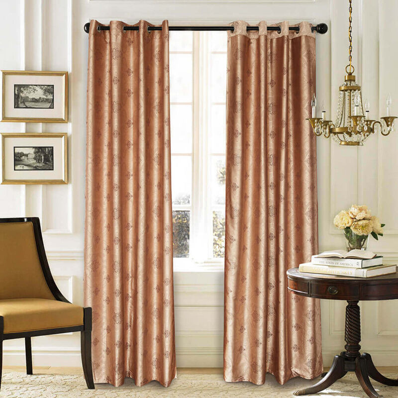 Dolce Mela Window Semi-Blackout Curtain / Drape Panel