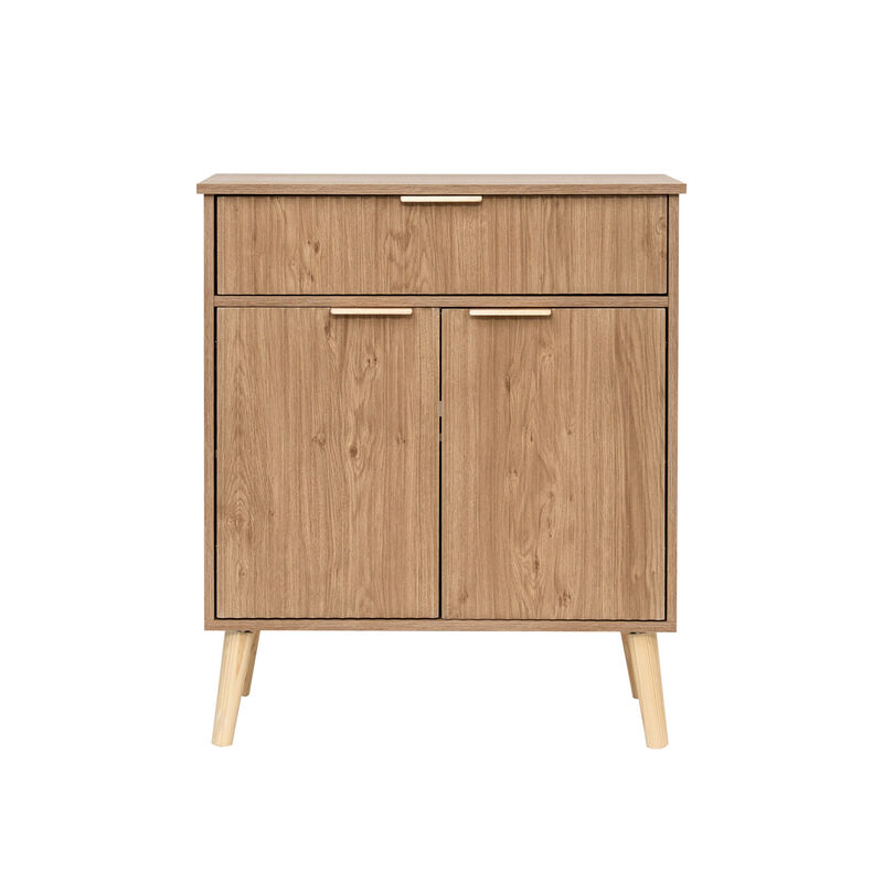 Lewurn Adjustable Shelves Storage Cabinet image number 0