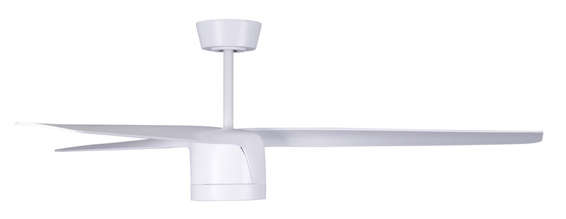 Lucci Air Peregrine 56" Indoor/Outdoor Ceiling Fan with Light and Remote, Modern LED Outdoor Ceiling Fan, Damp Rated, Energy Efficient DC Motor image number 2