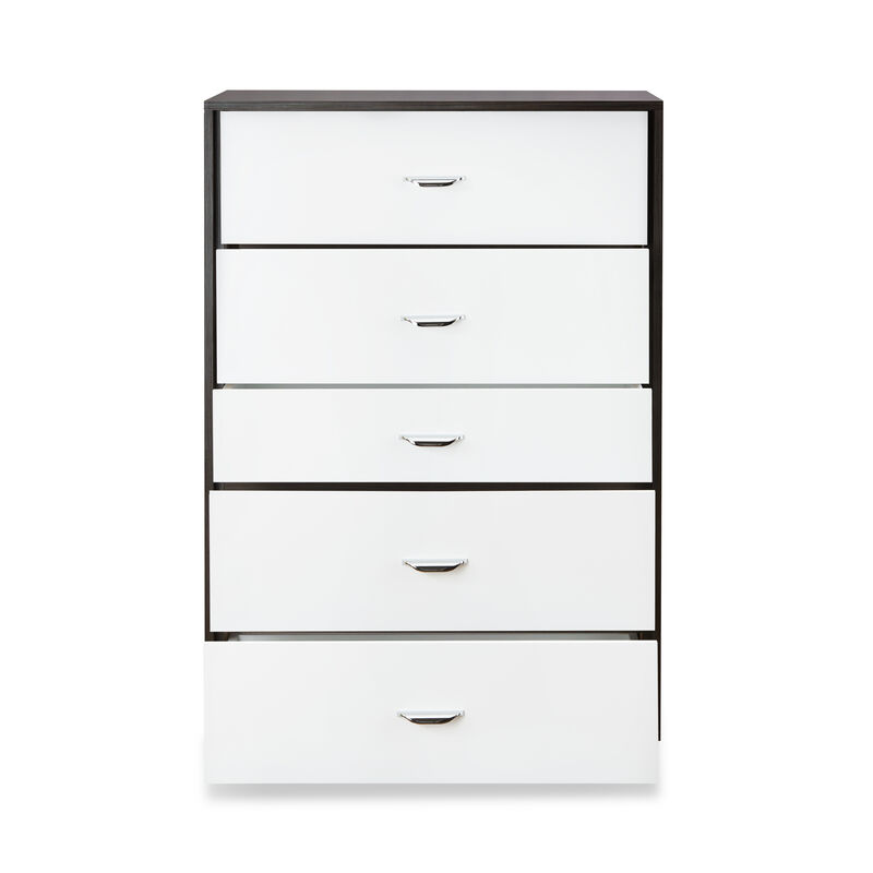 ACME Eloy Chest, White & Espresso