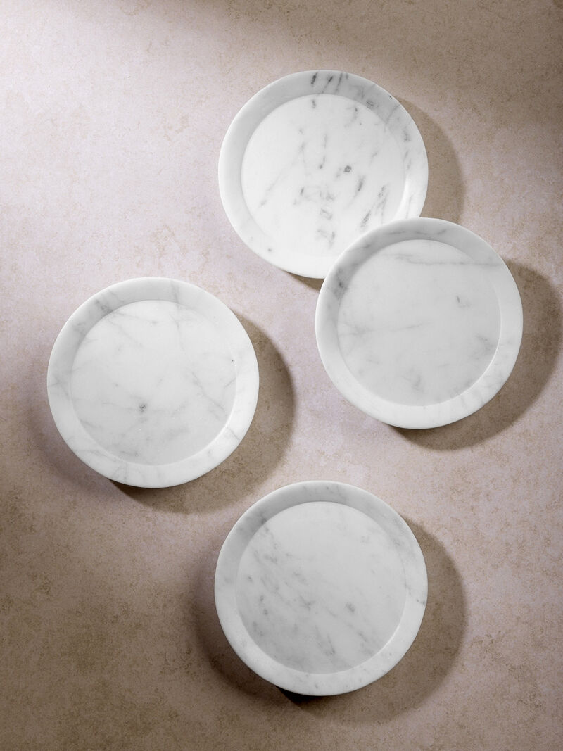 Paloma Marble Coasters, Set of 4 image number 1