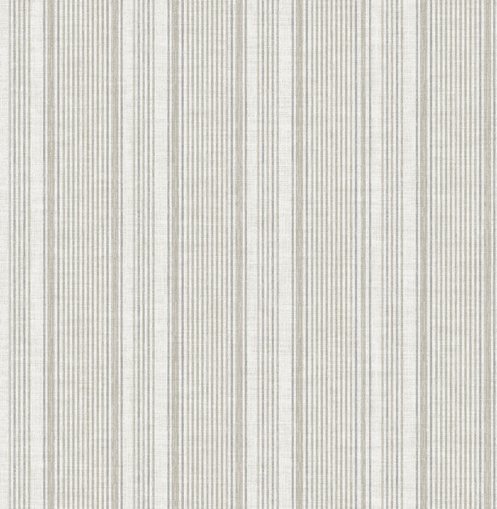 Ayanna Neutral Striped Wallpaper