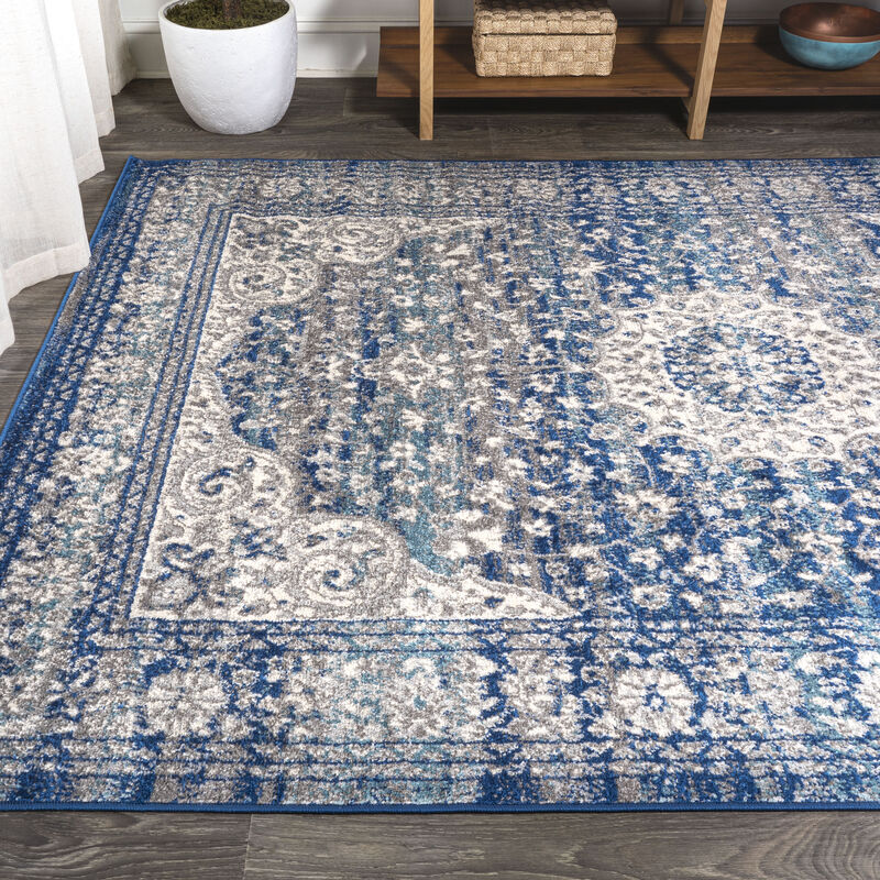 Scala Ornate Bohemian Medallion Area Rug