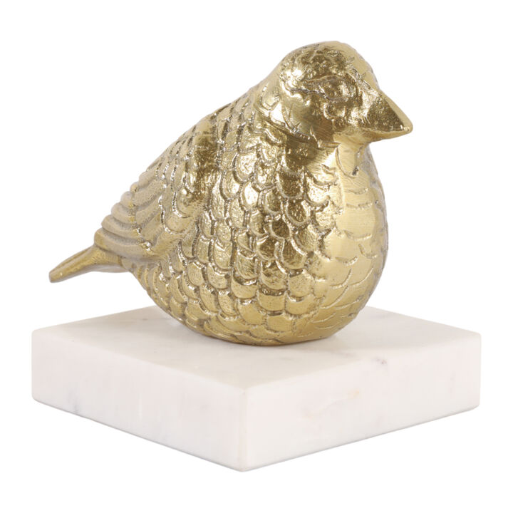 Small Bird On Marble Base
